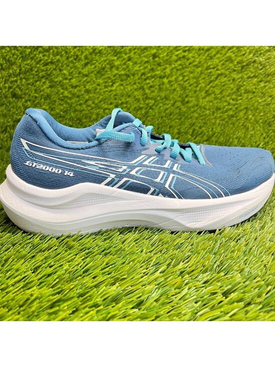 ASICS Shoes - Asics GT-2000 14 Womens Size 7 Blue White Athletic Running Walking Shoes Sneaker
